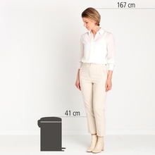 Ведро для мусора BRABANTIA NewIcon Pedal Bin 12 л (304446)