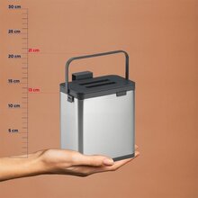 Відро для органічних відходів KELA Plata 2.1л Silver (12129)