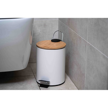 Ведро для мусора ARDESTO Minimalism с педалью 3 л White (ARHB3601WB)