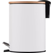 Ведро для мусора ARDESTO Minimalism с педалью 3 л White (ARHB3601WB)