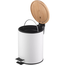 Ведро для мусора ARDESTO Minimalism с педалью 3 л White (ARHB3601WB)