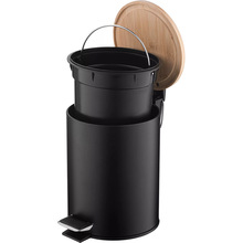Відро для сміття ARDESTO Minimalism з педаллю Black (ARHB3601BB)