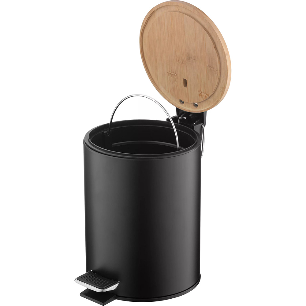 Відро для сміття ARDESTO Minimalism з педаллю Black (ARHB3601BB) Об’єм 3