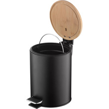 Відро для сміття ARDESTO Minimalism з педаллю Black (ARHB3601BB)