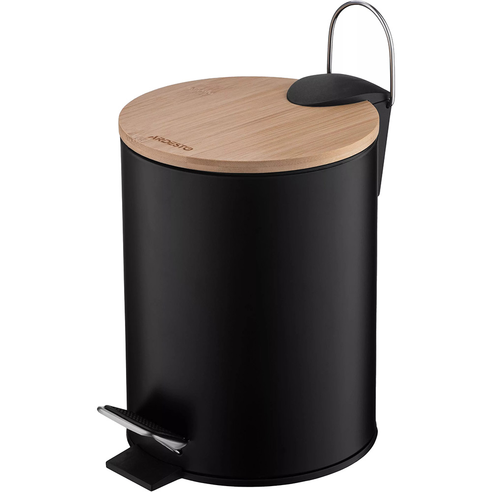 Відро для сміття ARDESTO Minimalism з педаллю Black (ARHB3601BB) Відро для сміття ARDESTO Minimalism з педаллю Black (ARHB3601BB)