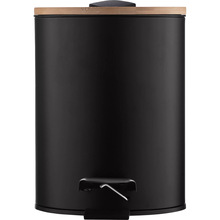 Відро для сміття ARDESTO Minimalism з педаллю Black (ARHB3601BB)