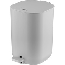 Ведро для мусора ARDESTO Vigor с педалью 3 л Grey (ARHB3602G)