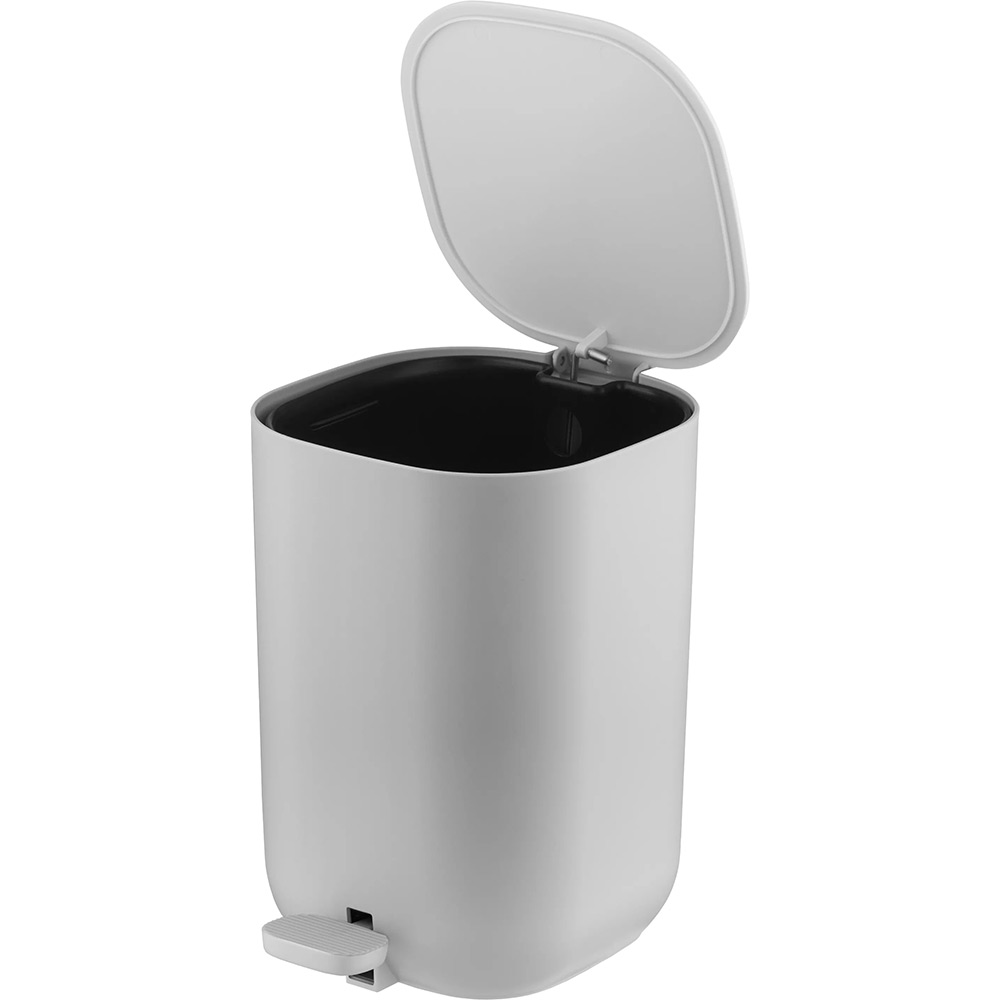 Ведро для мусора ARDESTO Vigor с педалью 3 л Grey (ARHB3602G) Размер 6,4 x 21,5 x 23,4