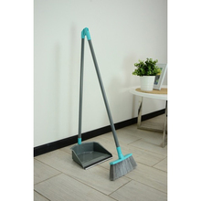 Совок та щітка з довгою ручкою IDEA HOME (DS-868 Blue)