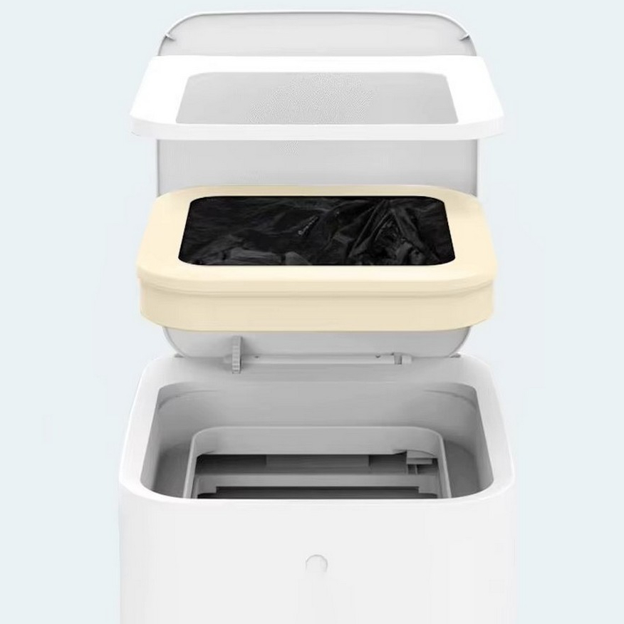 Контейнер для сміття TOWNEW Xiaomi T1S Black Живлення акумулятор (до 30 днів автономної роботи)