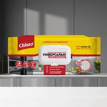 Салфетки для уборки CHISTO Влажные универсальные с клапаном 54шт (4823098412373)
