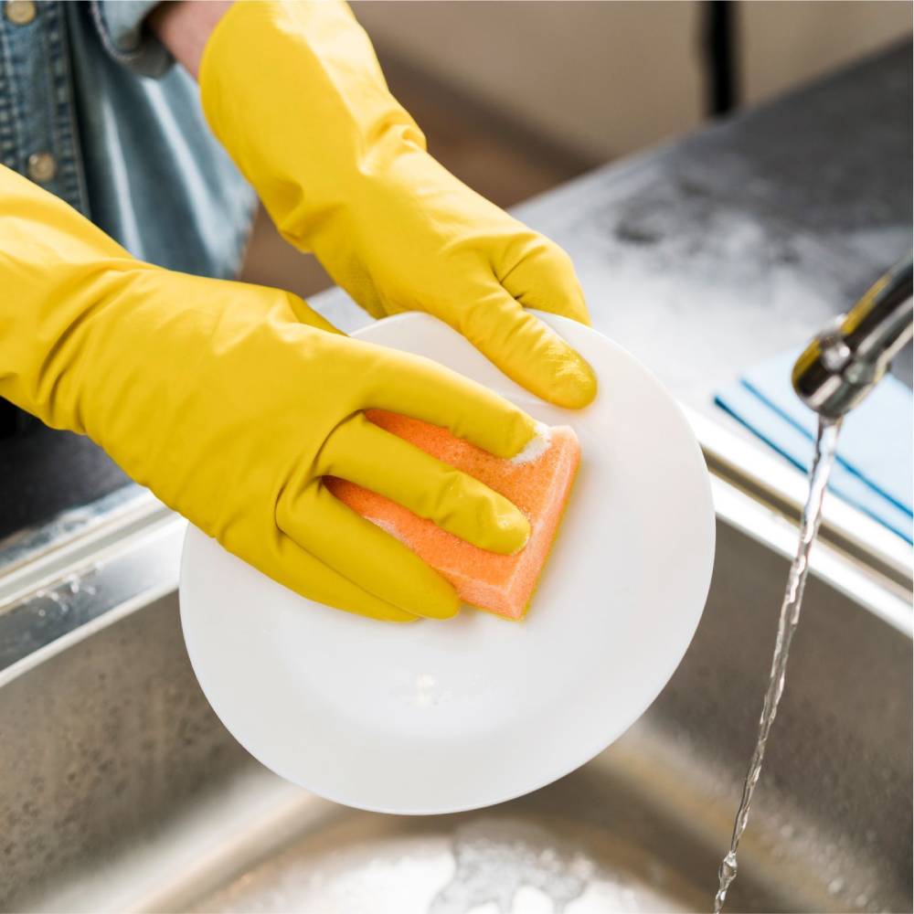 Перчатки хозяйственные CHISTO XL 1 пара (4823098414940) Материал  латексные