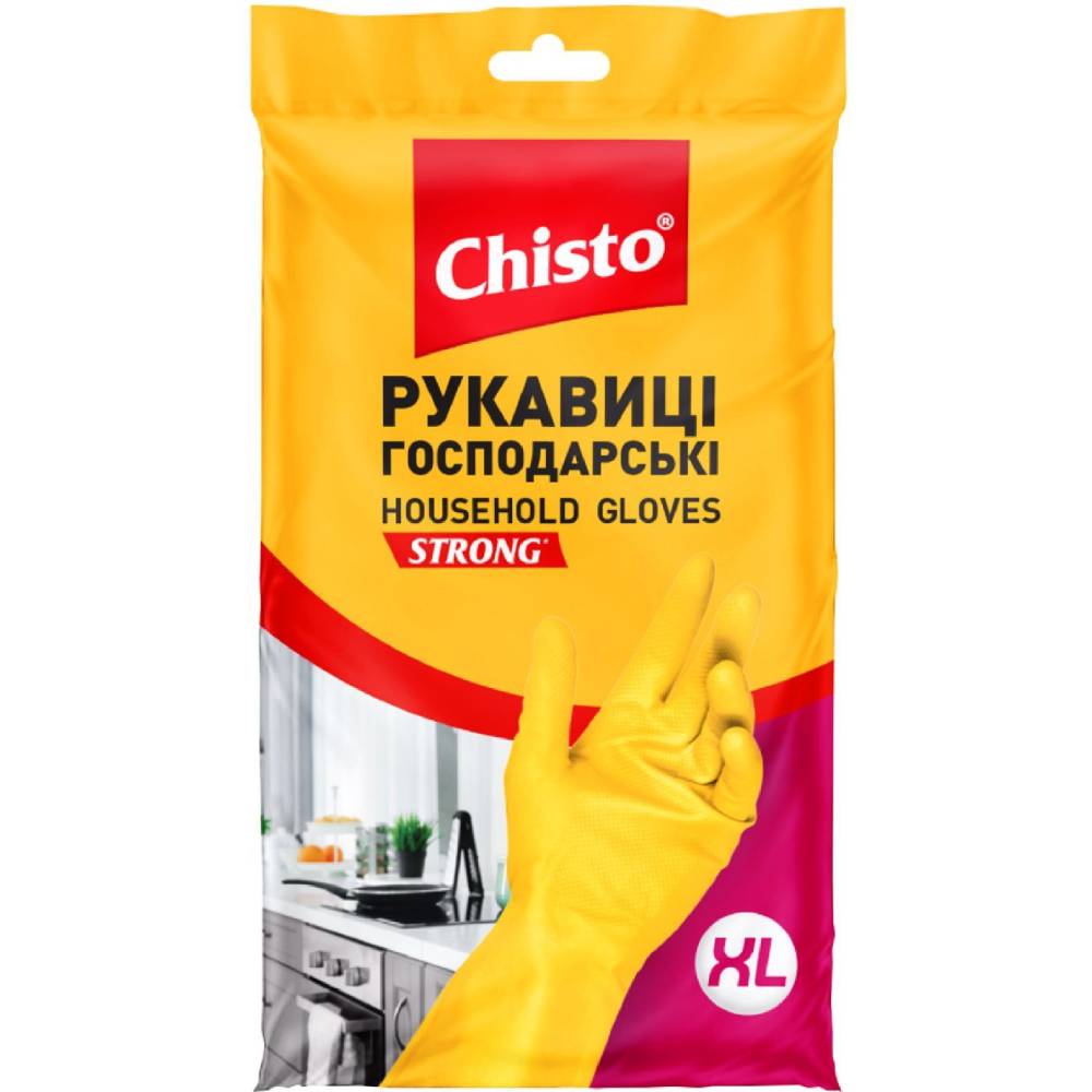 Перчатки хозяйственные CHISTO XL 1 пара (4823098414940)