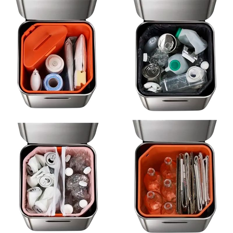 Контейнер для мусора JOSEPH JOSEPH Totem Compact 40 л Black (30065) Контейнер для мусора JOSEPH JOSEPH Totem Compact 40 л Black (30065) Размер 76 x 30 x 36,6