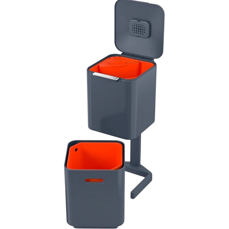 Контейнер для мусора JOSEPH JOSEPH Totem Compact 40 л Black (30065) Контейнер для мусора JOSEPH JOSEPH Totem Compact 40 л Black (30065) Материал  Пластик