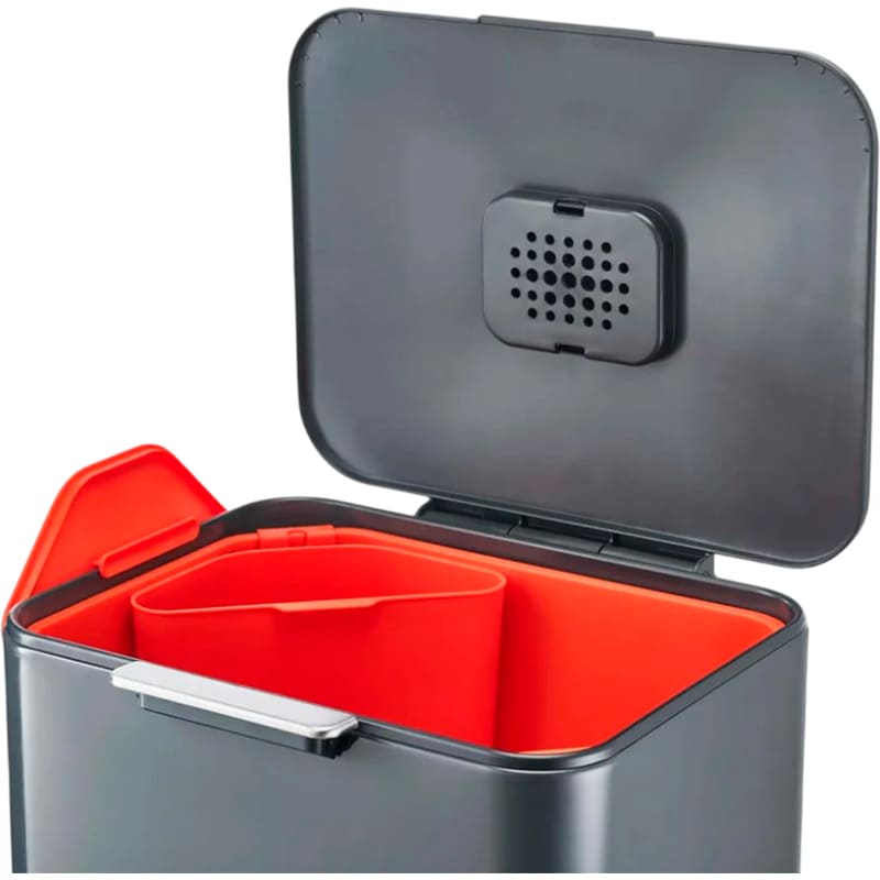 Контейнер для мусора JOSEPH JOSEPH Totem 60 л Black (30062) Контейнер для мусора JOSEPH JOSEPH Totem 60 л Black (30062) Размер 36.6 х 39 х 81.4