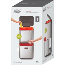Контейнер для мусора JOSEPH JOSEPH Totem 60 л Stone (30061) Контейнер для мусора JOSEPH JOSEPH Totem 60 л Stone (30061)