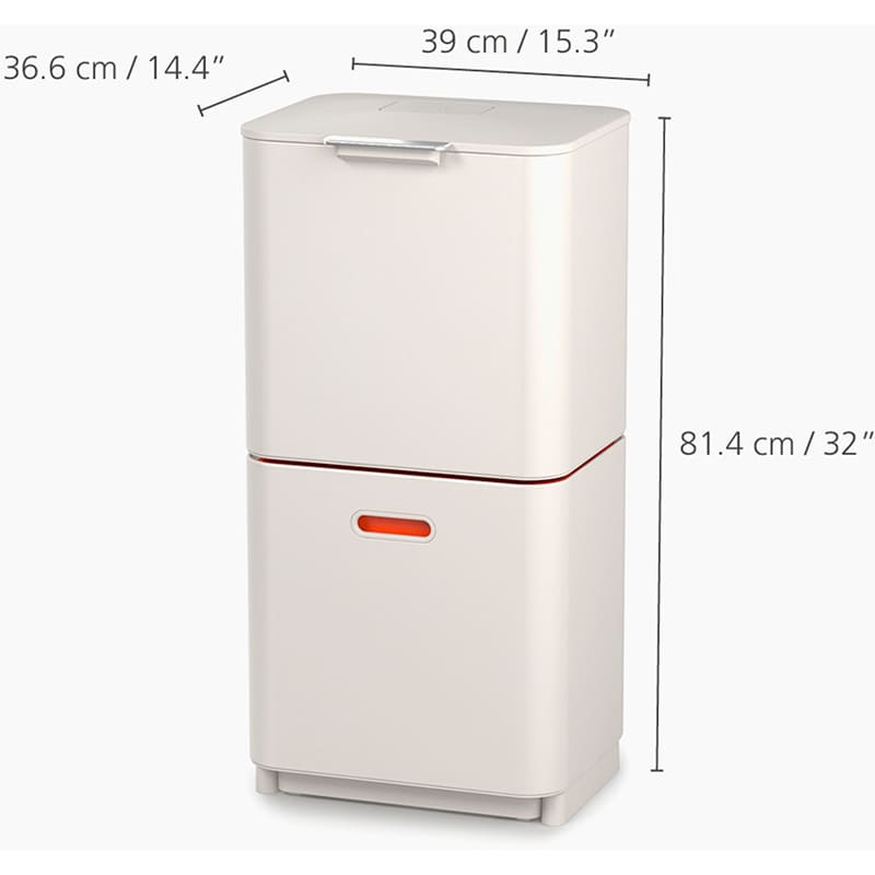 Контейнер для мусора JOSEPH JOSEPH Totem 60 л Stone (30061) Покупка Контейнер для мусора JOSEPH JOSEPH Totem 60 л Stone (30061)