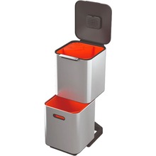 Контейнер для мусора JOSEPH JOSEPH Totem Compact 40 л Silver (30063)