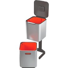 Контейнер для мусора JOSEPH JOSEPH Totem Compact 40 л Silver (30063)