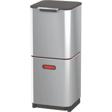 Контейнер для мусора JOSEPH JOSEPH Totem Compact 40 л Silver (30063)