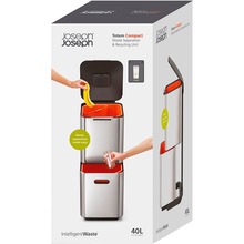 Контейнер для мусора JOSEPH JOSEPH Totem Compact 40 л Stone (30064) Контейнер для мусора JOSEPH JOSEPH Totem Compact 40 л Stone (30064)