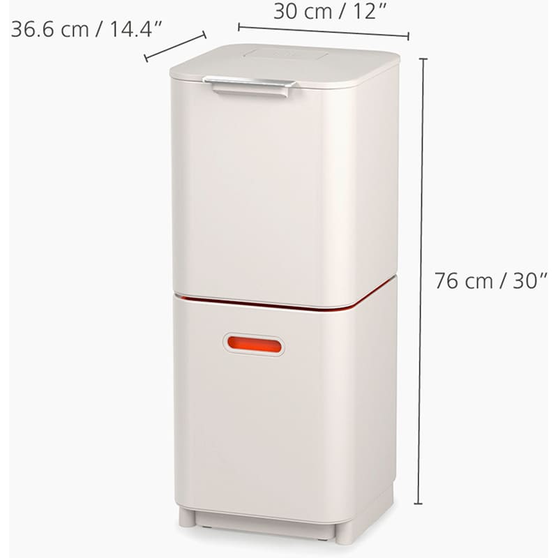 Контейнер для мусора JOSEPH JOSEPH Totem Compact 40 л Stone (30064) Заказать Контейнер для мусора JOSEPH JOSEPH Totem Compact 40 л Stone (30064)