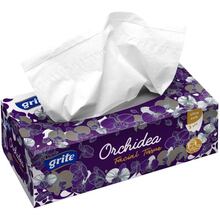 Салфетки GRITE Orchidea 3 слоя 100 шт White (4770023346138)