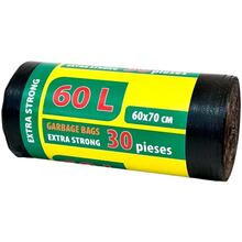 Пакеты для мусора GREY PACK 60 л 30 шт Black (l6030)