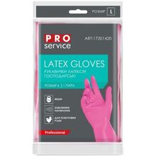 Рукавички PRO SERVICE Professional L Pink (4823071628661)