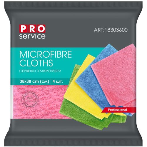 Салфетки PRO SERVICE Professional 4 шт (4823071631449)