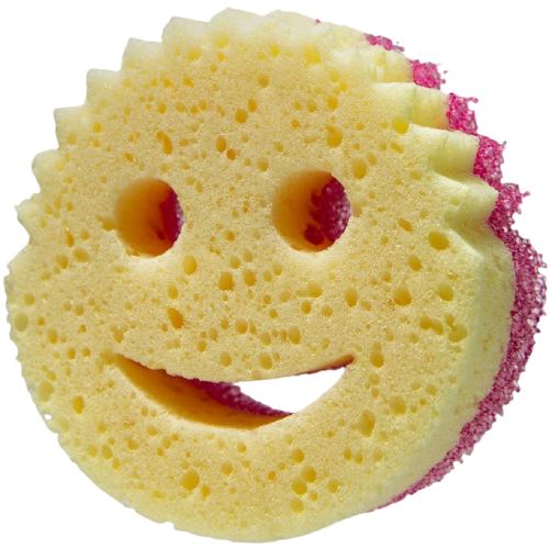 Губка кухонная SCRUB DADDY Scrub Mommy Pink/Violet 1 шт (5060481022040/5060481023900) Размер 10 х 10 х 4