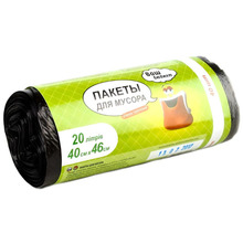 Пакети для сміття ВАШ БЮДЖЕТ 20 л 40 шт (4820012344185)