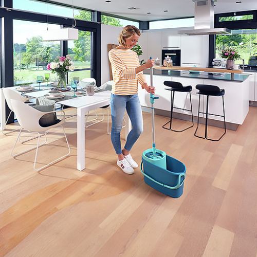 Набір для прибирання LEIFHEIT Clean Twist M Ergo Blue (52120) Розмір розмір робочої поверхні: 33; довжина ручки: 110 – 140