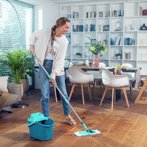 Зовнішній вигляд Набір для прибирання LEIFHEIT Combi M Evo Blue (55510)