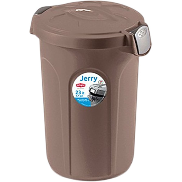 Відро для сміття STEFANPLAST JERRY 37х32х46 см 23 л Brown (70325)
