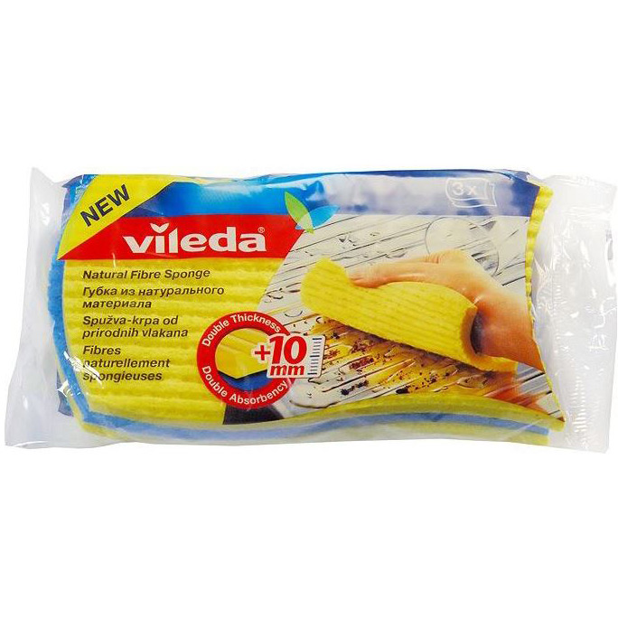 

Салфетки влагопоглощающие VILEDA Мini 3 шт (4003790004230), Серветки вологопоглинаючі Мini 3шт