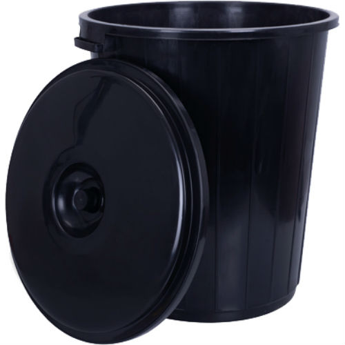 Відро з кришкою Violet House Баттал 50 л Black (0133 Баттал BLACK з/кр.50 л) Тип відро