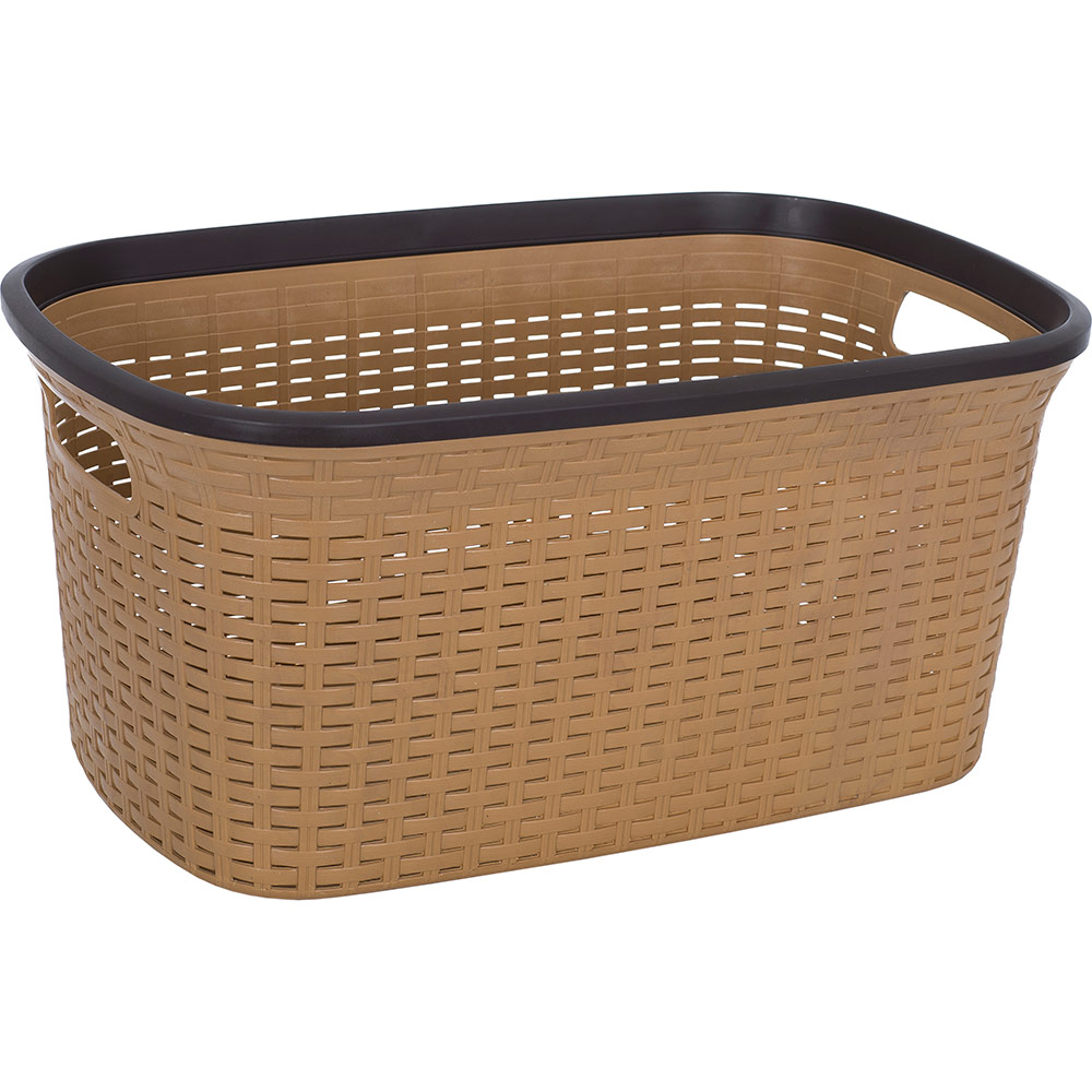 

Корзина для хранения VIOLET HOUSE Роттанг №4 0774 CARAMEL 40 л, 0774 №4 Роттанг CARAMEL б/кр. 40 л