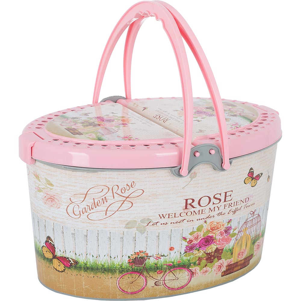 

Корзина VIOLET HOUSE 0060 DECOR Rose Pink 15 л, 0060 DECOR Rose PINK