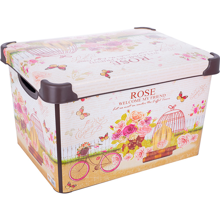 

Корзина VIOLET HOUSE 0648 DECOR New Rose 20 л, 0648 DECOR NEW ROSE