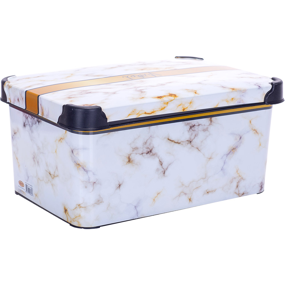 

Контейнер для хранения VIOLET HOUSE DECOR Marble White (0646), 0646 DECOR Marble White