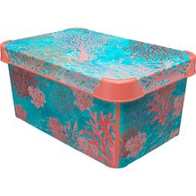 Контейнер QUTU STYLE BOX с крышкой CORAL 5 л