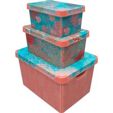 Контейнер QUTU STYLE BOX с крышкой CORAL 5 л