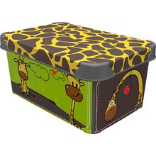 Контейнер QUTU STYLE BOX із кришкою GIRAFFE 5 л