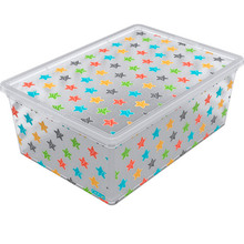 Контйнер QUTU LIGHT BOX Colored Stars 10 л