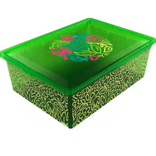 Контейнер QUTU LIGHT BOX FLOURESENT GREEN 25 л