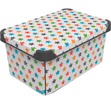 Контейнер QUTU STYLE BOX COLORED STARS 10 л