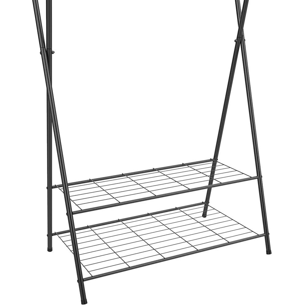 Стійка для одягу Casa Si Garment Rack Bamboo Black (CS92309W04) Тип стійка для одягу