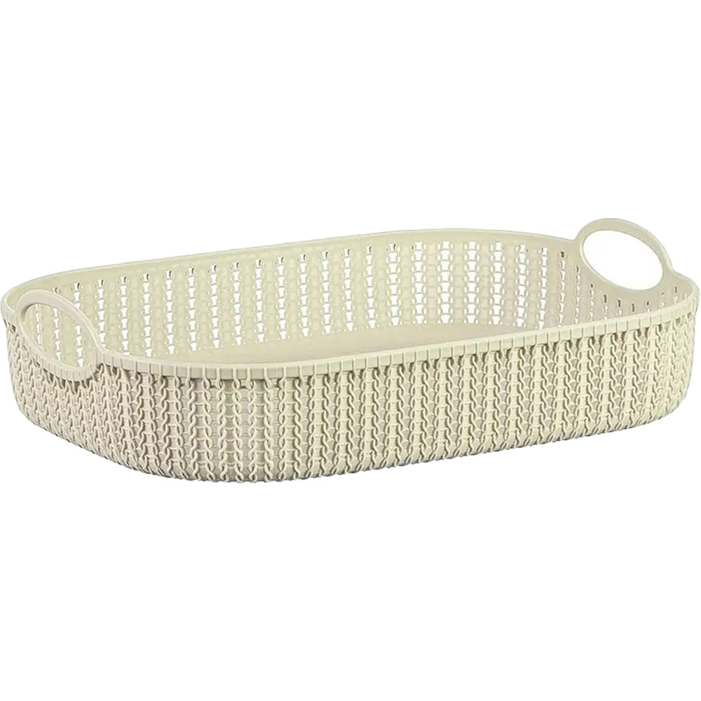Кошик IDEA HOME White Rattan (1195-IH)